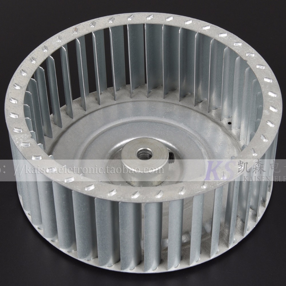 Diameter 133mm* height 52mm inner hole 8mm aluminum alloy motor / fan centrifugal wind wheel / fan blade