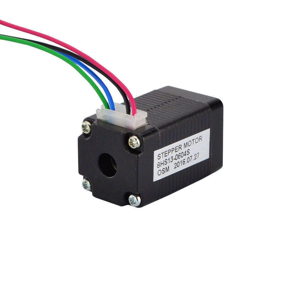 Mini Nema 8 Stepper Motor 4-lead 1.8deg 2Ncm(2.83oz.in) 0.6A 20x20x33mm Step Motor for 3D Printer Motor/CNC XYZ