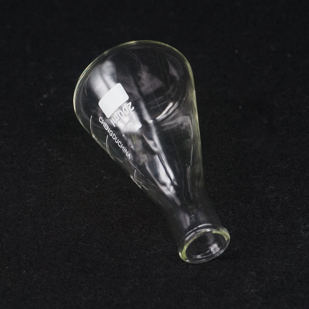 200ML matraz Erlenmeyer cónico de vidrio de borosilicato suministros de laboratorio