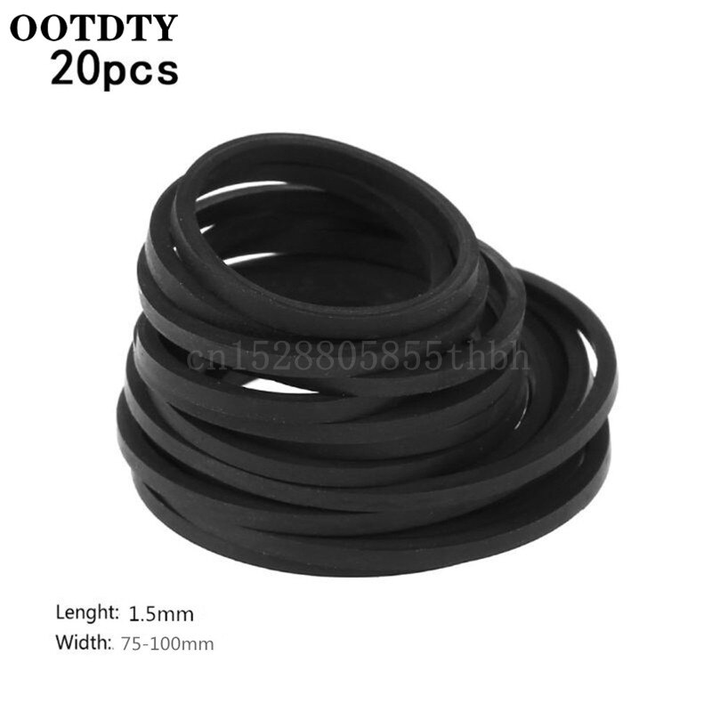 20 sztuk uniwersalny 25-170/40-65/75-100/110-145mm Mix kaseta magnetofonowa maszyna pas Assorted wspólny pas do rejestratorów Walkman DVD: Złota