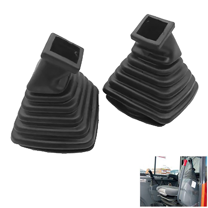 2Pcs Graafmachine Joystick Handvat Versnellingen Dust Jacket Cover Voor Daewoo Doosan Dh DX150 215 225 300 370-9C