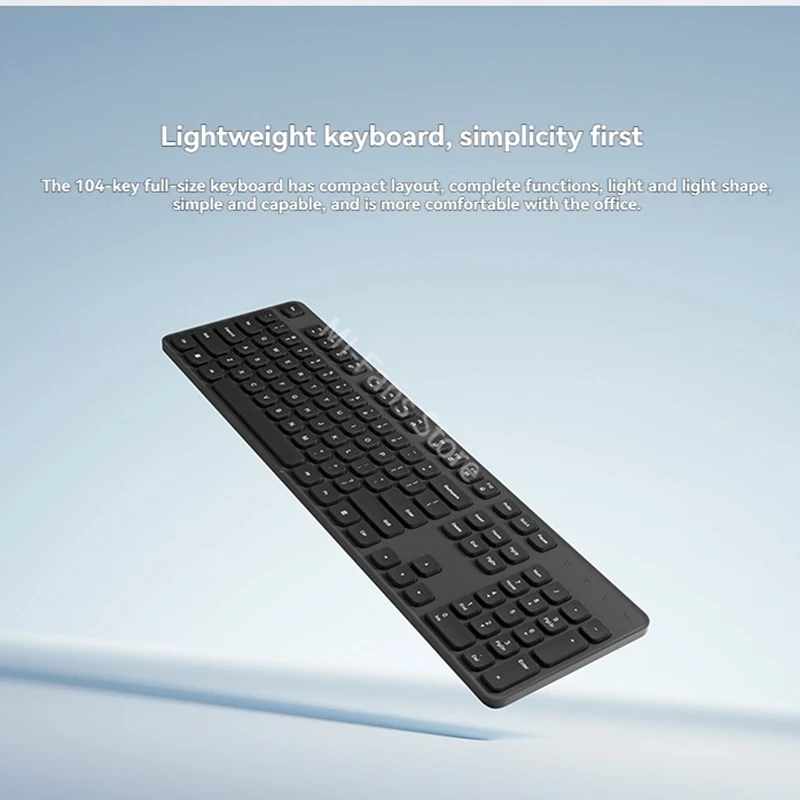 2025 Xiaomi Drahtlose Tastatur Maus Set Combo 3 2,4G Schlank Volle Größe 104 Tasten Stille Für Computer Windows PC Laptop Büro Tablet