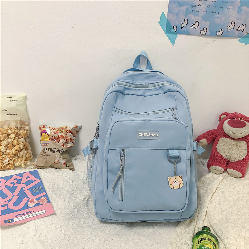 Große schultaschen für Teenager-mädchen, schülerinnen-Rucksack für sterben mittelstufe, damen-Rucksack Ich bin lässigen preppy-stil , 2022: Blau