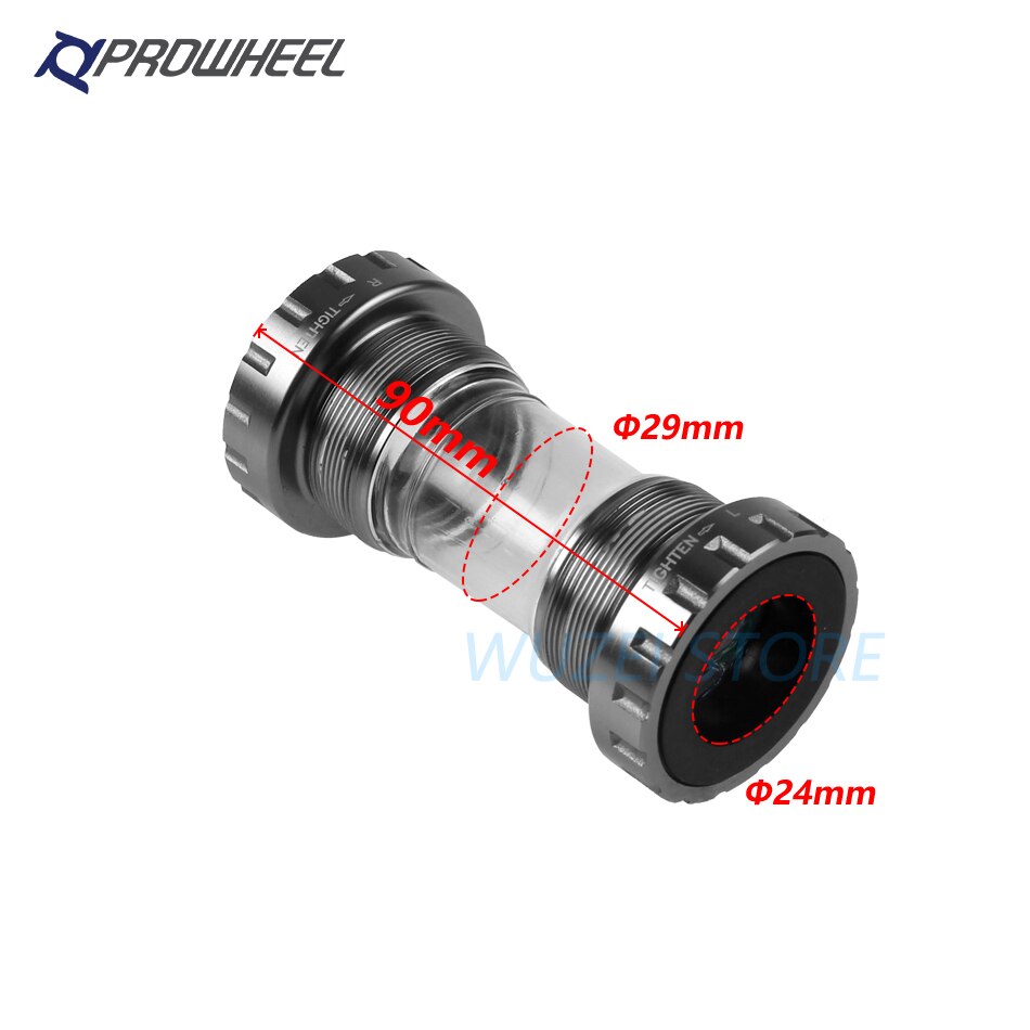 PROWHEEL Road Bike Hollow Double Sprockets Crankset 50T-34T 53T-39T 170mm Crank 110/130 BCD Bottom Bracket Chainwheel Axis Parts