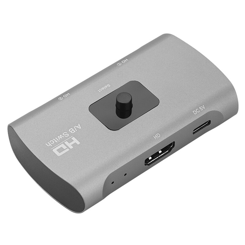 HDMI-Compatible Switch 4K 60Hz, 2.0 Switcher Out Bi-Directional Splitter UHD 3D Compatible For Switch, Monitor: Default Title