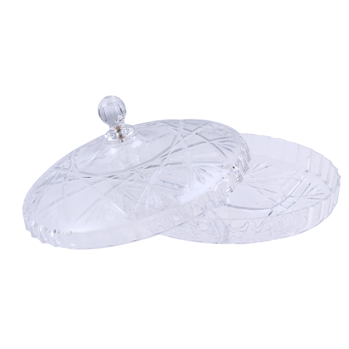 Dried Fruit Plate Snack Plate With Lid Modern Living Room Acrylic Transparent Tray Year Candy Plate