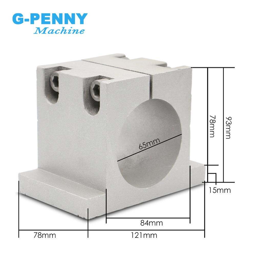 Freies ! 80mm Gießen Aluminium Halterung Für CNC Spindel Motor- 65mm / 80mm Spindel Halterung Halfter Spindel Motor- Spann
