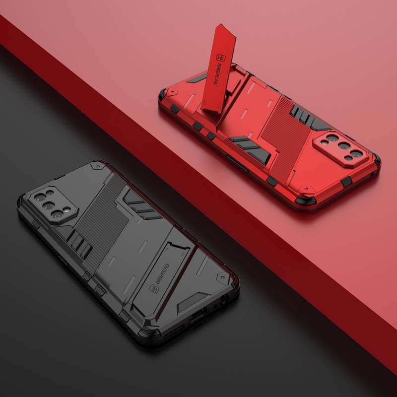 Funda armadura para teléfono Realme 7 Pro, carcasa de silicona a prueba de golpes, para Oppo Realme 7 4G 7Pro RMX2155