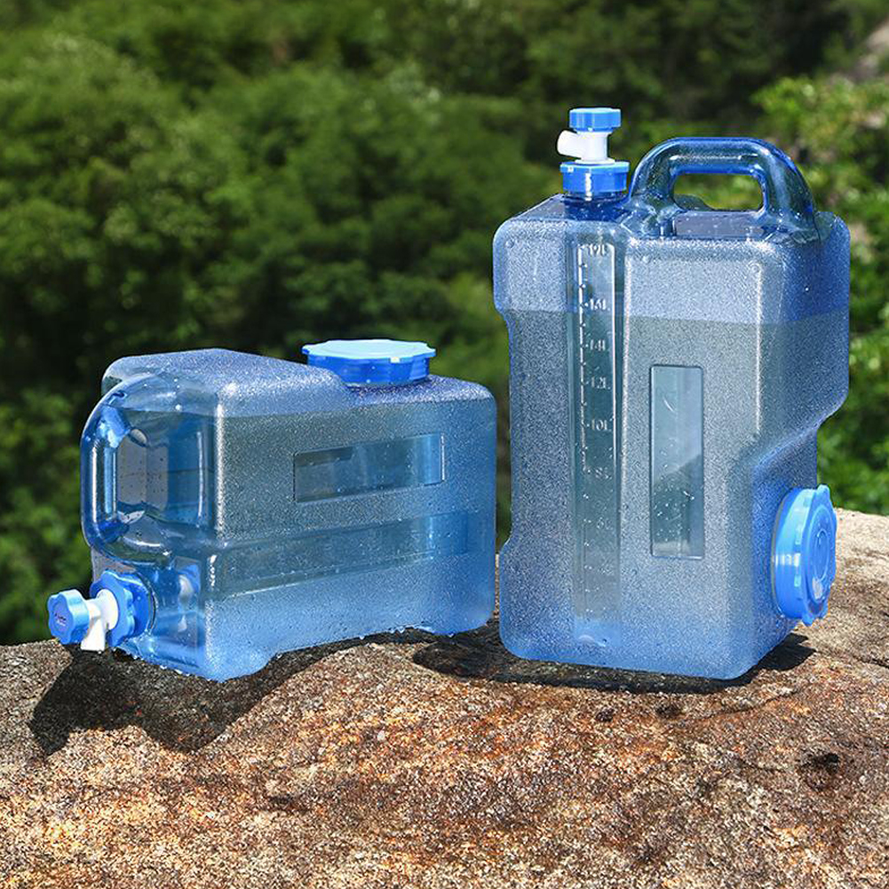 7.5/12l/15l/19l/24l Grote Capaciteit Buitenwateremmer Draagbare Drinkwatercontainer Met Spigot Lekvrij Kampeerwatertank