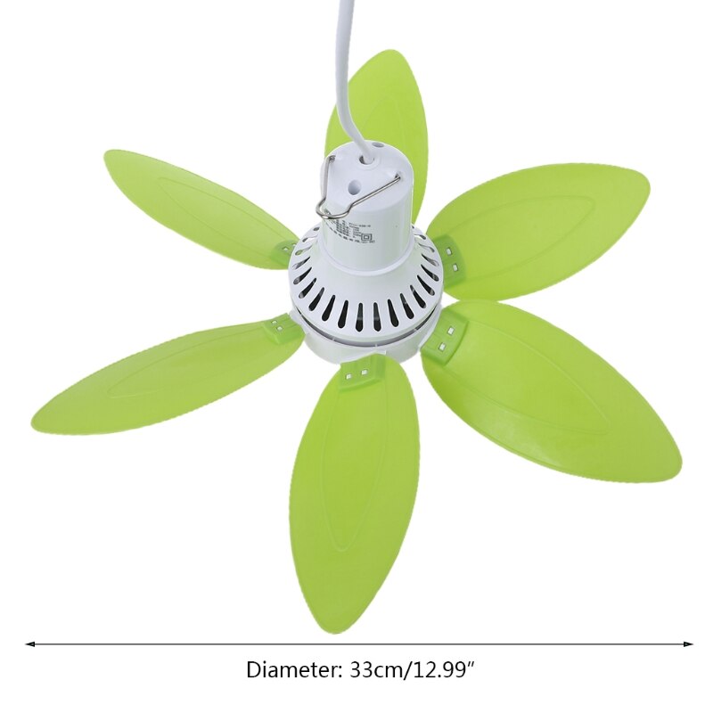 33Cm Diameter Ac 220V 15W Stille Huishoudelijke Slaapzaal Bed Opknoping Fan Mini Plafond Ventilator Voor Slaapkamer Slaapzaal thuis