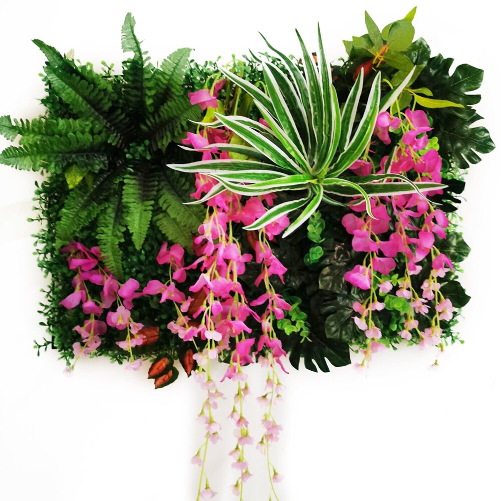 Artificial Turf Decorative Grass Background Wedding Grass Artificial Grass Plant With Grape DIY Background Wall: picture color28