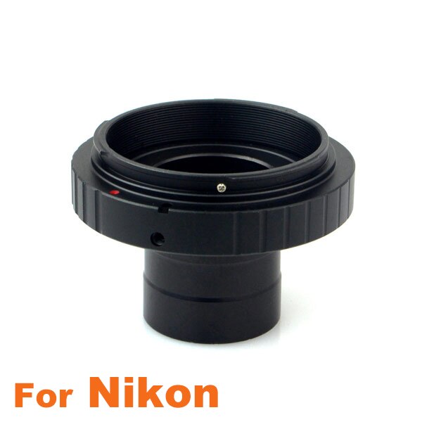 Datyson teleskop kamera adapter metal 1.25 "t mount  m42 x 0.75 til canon olympus nikon sony pentax digital slr kamera 5 p 0012: Til nikon