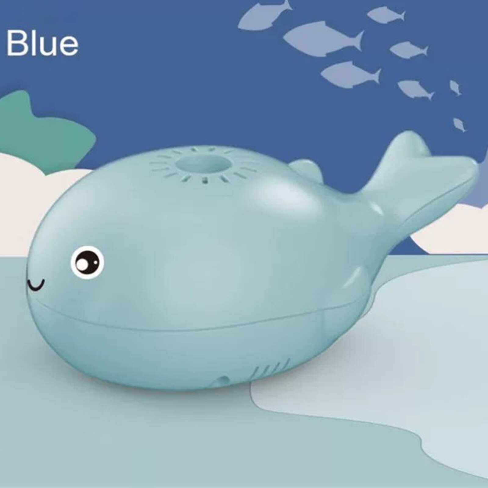 Fan Floating Ball Toy Suspended Ball USB Charging Interactive Toy Portable: Blue