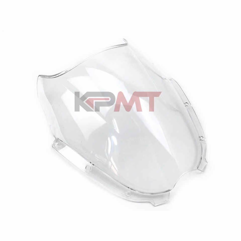 Pare-brise Double bulle pour motos Hyosung GT125R GT250R GT650R GT650S, GT 125R 25R 650R 650S UM V2S-650R 250R: Clear
