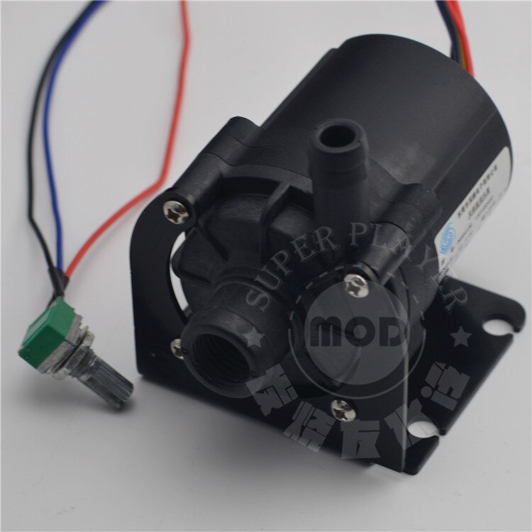 Super Slient computer case SC600 water pump cooling black ceramic pc pump support speed control 12v 4pin