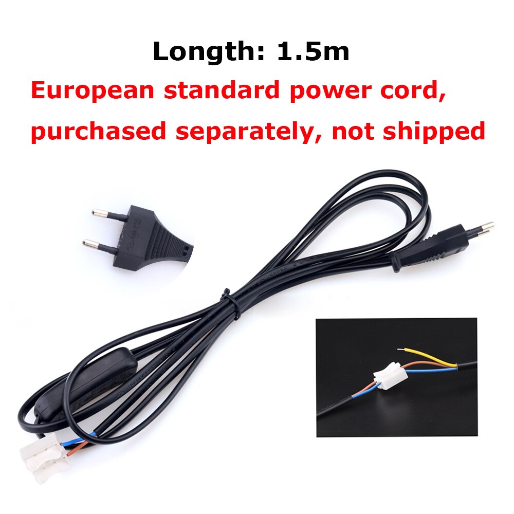 Borbede vokse lys 50w/100w 220v/110v fuldspektrum indendørs led plante vokse lys vandtæt oversvømmelseslys eu us stik: Eu-strømkabel