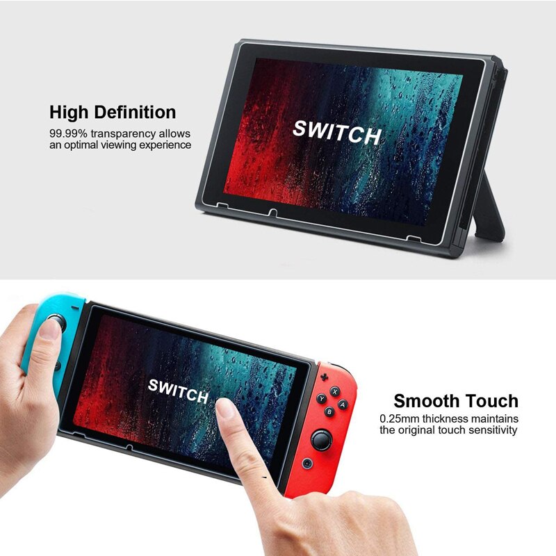 Tempered Glass 9H HD Screen Protector Film For Nintendo Switch NS Screen Protector For Nintendo Switch Lite Accessories Glass