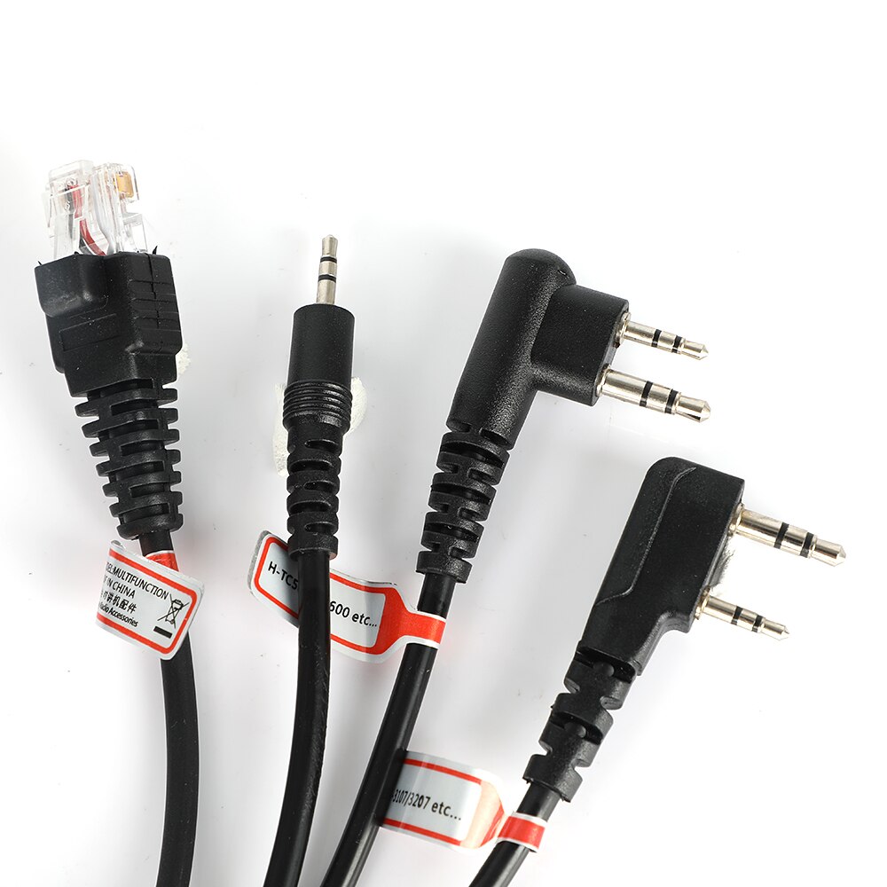 8-in-1 USB Programming Cable For MOTOROLA/ICOM/KENWOOD YAESU Multiple walkie-talkies Handheld / Mobile Radio 5