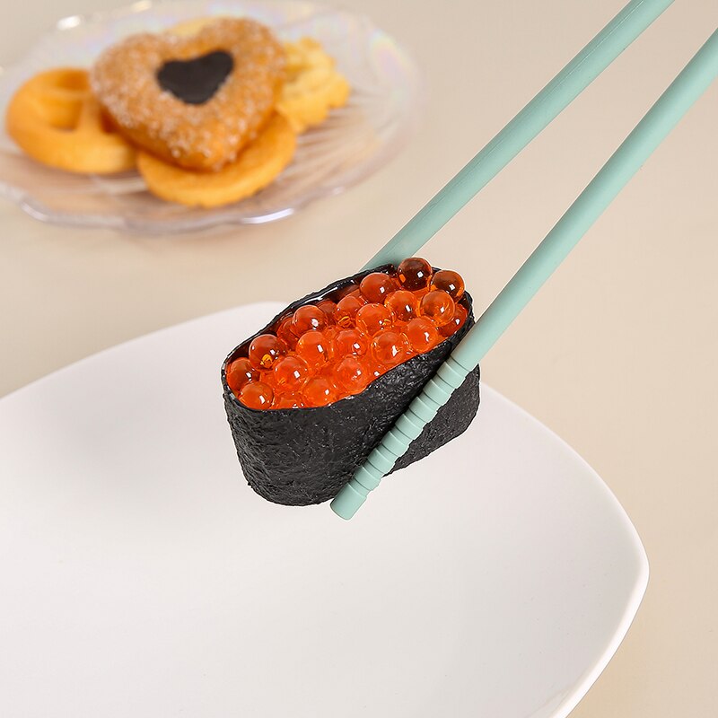 Palillos chinos de silicona de doble uso, cuchara mezcladora para cócteles, palillo japonés para comer comida de China, vajilla de mesa para el hogar y la cocina