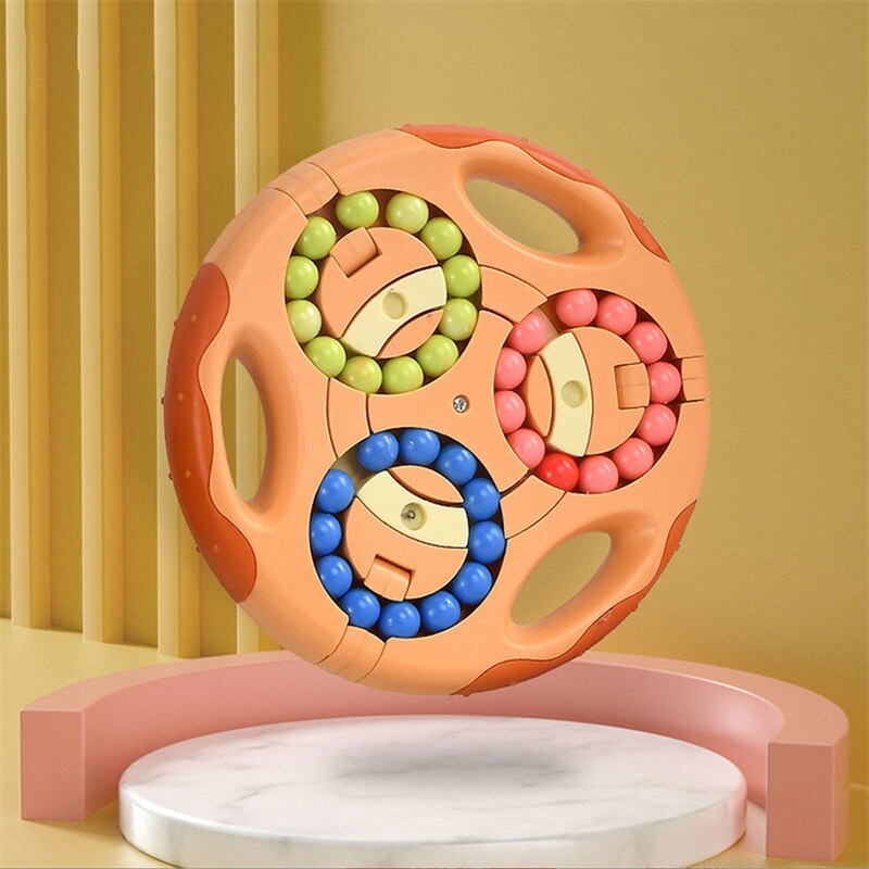 Zappeln Spielzeug Stress Relief Rotierenden Bunte Bean Wenig Würfel für Kinder Finger Spinning Früh Pädagogisches Spielzeug Für Erwachsene Baby kid: 17