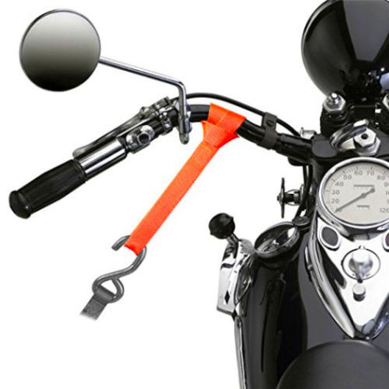 4pc 12 "myke stropper 2273lb kraftige svarte glipper til motorsykkel atv utv motorsykkel snøscooter universelle motorsykkel stropper