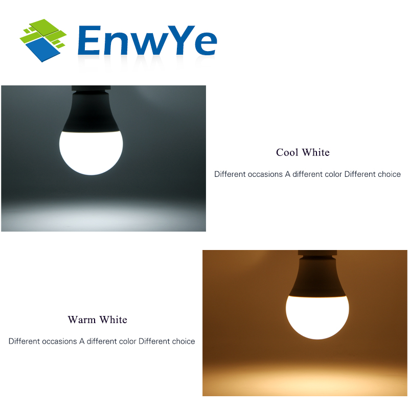 EnwYe LED Lamp Cup MR16 6W E27 LED Bulb Lights 6W 9W 12W 15W 220V Led Lamp Energy Saving Lamp DC 12V LED Lighting bulb