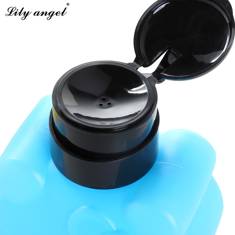 1 Pcs 300 Ml Hello Kittly Stijl Lege Pomp Dispenser Liquid Uv Gel Polish Nail Art Polish Remover Cleaner Aceton fles