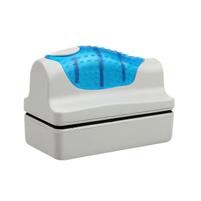 Brosse magnétique pour Aquarium, racleur d'algues en verre, nettoyeur de courbe flottante, éponge en plastique, accessoires, 1 pièce,: Default Title