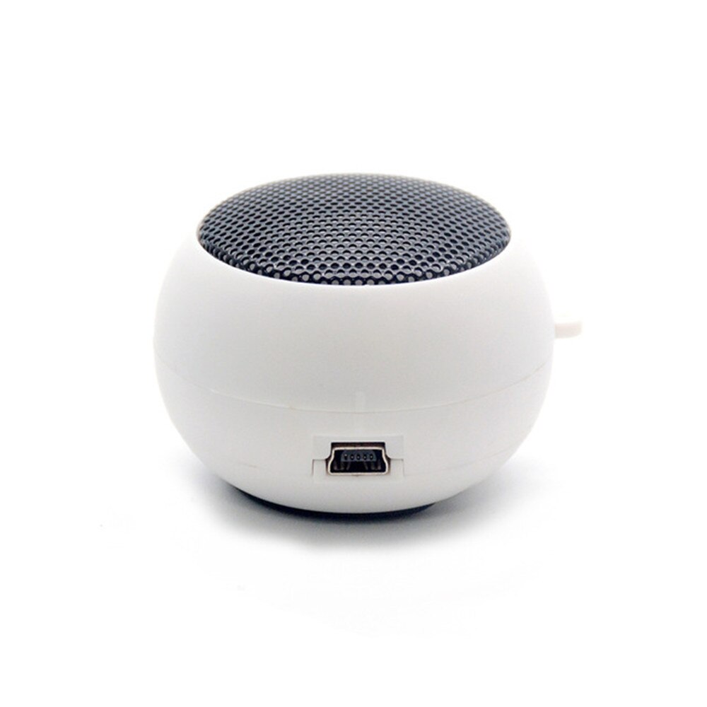 1pc Mini Portable Hamburger Speaker Amplifier 3.5mm Jack Bluetooth Sound Box Loudspeaker Music Player For Laptop Phone PC: white