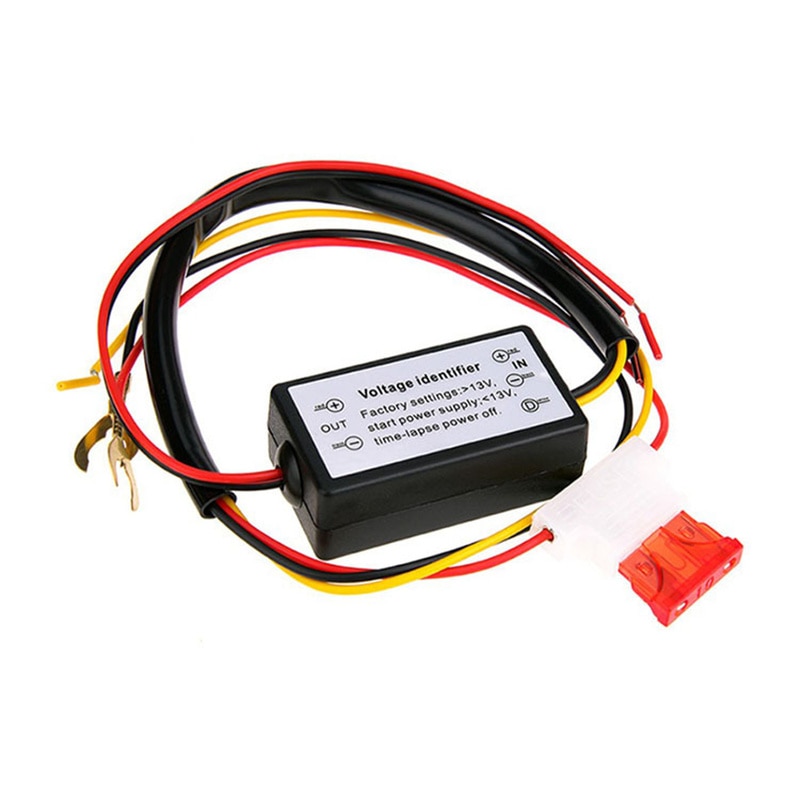 1pc Car Led Daytime Running Light Relay Harness DRL Control ON/OFF Automatic Dimmer Wire Relay Cable Switch Auto Interior Parts
