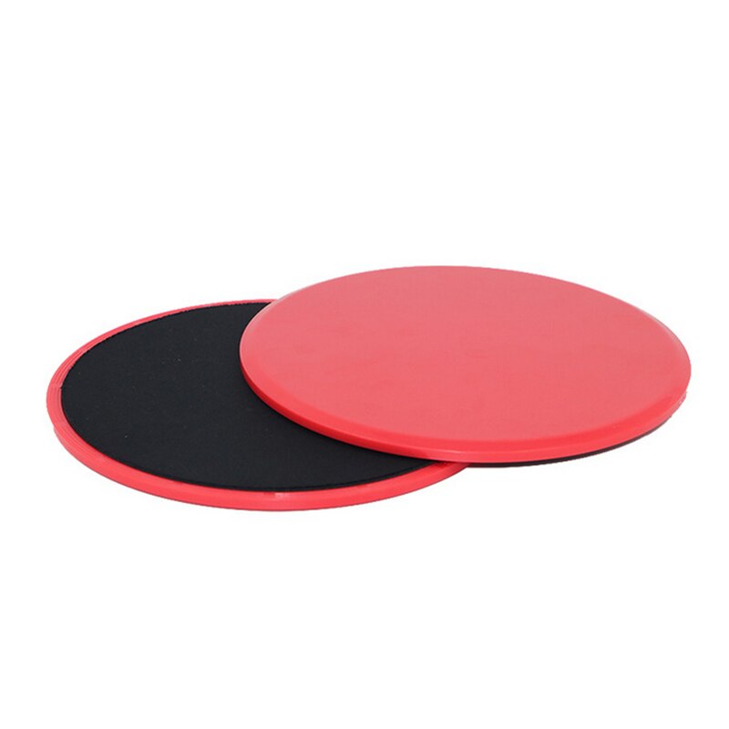 Gliding Fitness Lot de 4 disques de Fitness en ABS - 2 pièces - Renforcement du Noyau pour Sliders Gym (Gris