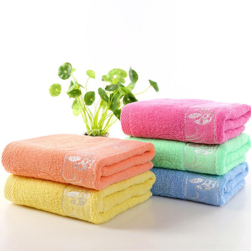 1 Pcs Practical Luxury Soft Fiber Cotton Face/Hand Cloth Towel