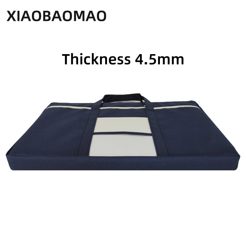 A3 Document Bag Large Capacity Double Layer Zip Storage Bags file bag Filing Products Pocket Folder Office School Supplies