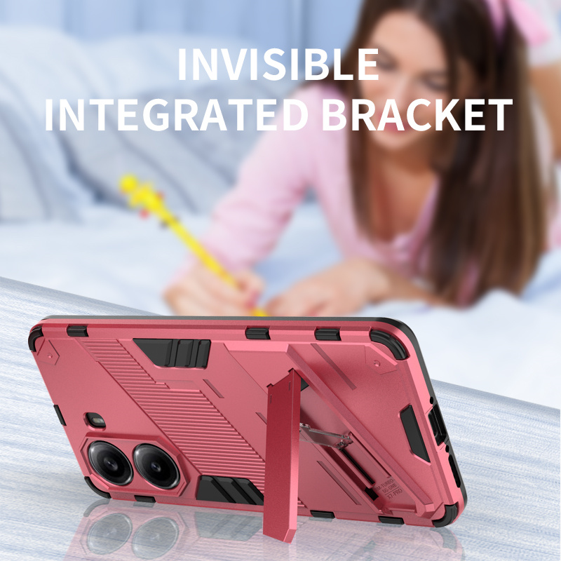For Xiaomi Poco X7 Pro 5G Case Magnetic Armor Shockproof Phone Cases for Pocophone Pocco X7Pro X 7 Pro 5G Kickstand Back Cover