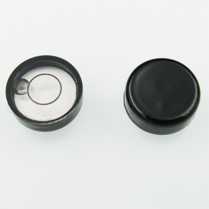 14*5mm Glass bubble level Round glass vial Circular water level meter Colorless transparent level