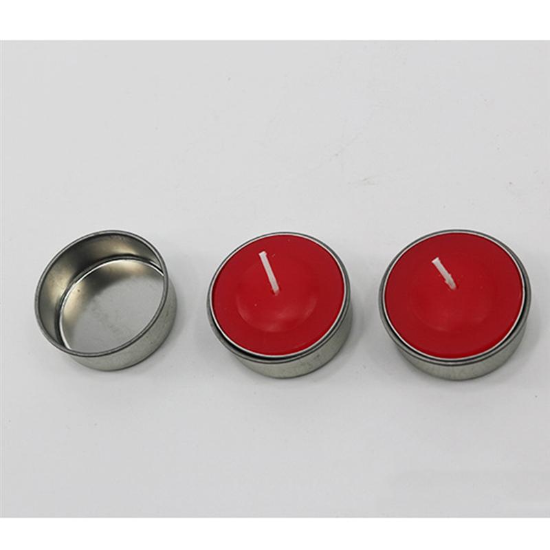 10 Stck Leere Teelicht Kerze Dosen Formen Kosmetische Gläser Sonde Container Für DIY Kerze, Der