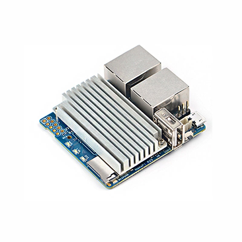 NanoPi R2S OpenWrt system RK3328 mini router dual gigabit port 1GB of large memory