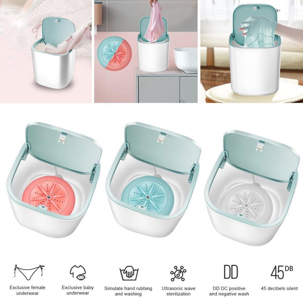 Mini vaskemaskine automatisk husholdning dehydreret mini rør 3-5kg vask tørre undertøj pleje renere