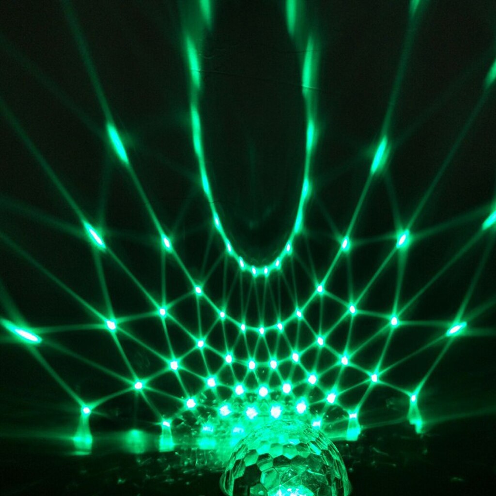 Multicolor Sound Activated LED Disco Ball Lights with Remote Control