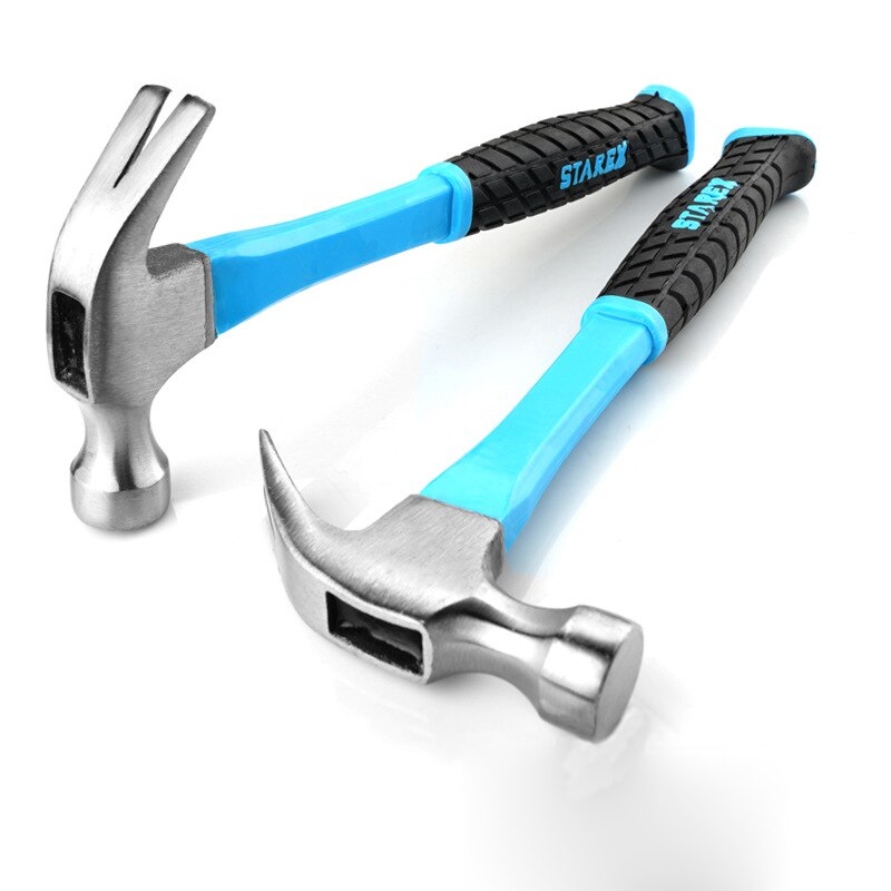 Claw HCS Steel For Woodworking Tools Or Glass Breaker Hammer Nail Non-slip Multi-function Hammer Hand Tools