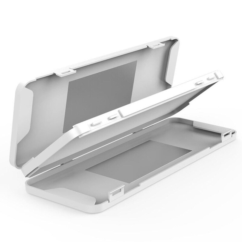 Double Layer With Mirror Mask Box Portable Face Mask Case Storage Organizer Dustproof Mask Organization Holder Case Boxes: 01