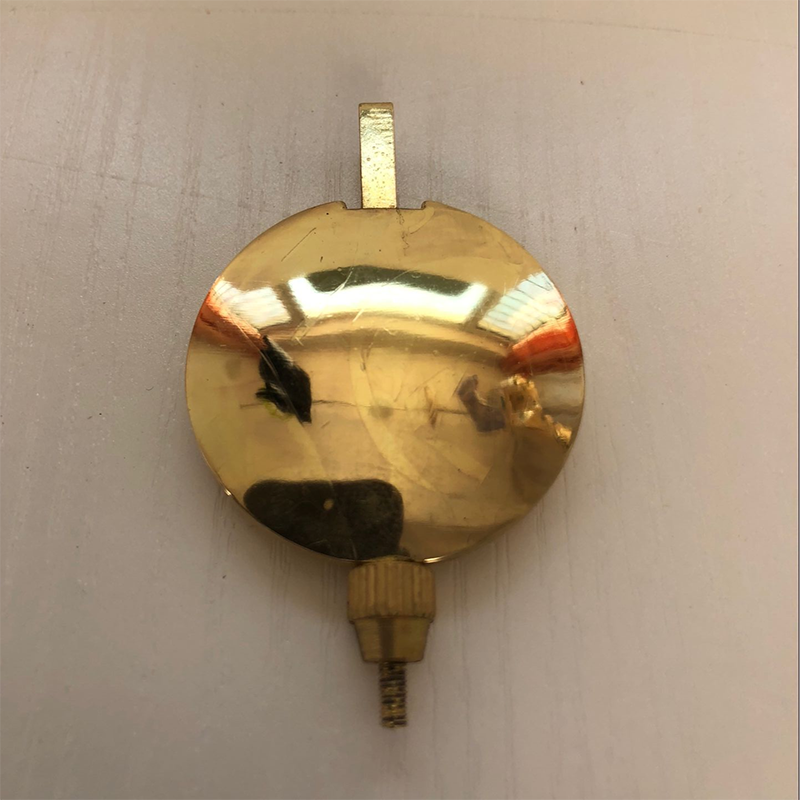 Gold Pendulum Mechanical Wall Clock Accessories Clock Pendulum Clock Parts Mechanism Aluminum Metal Pendulum Clock Tool
