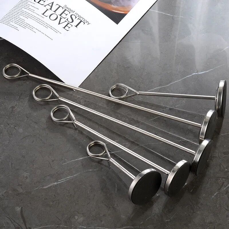 Rustfrit stål bord nummer holder sted kort holder bord billede holder tråd foto holder klip menu memo note stand