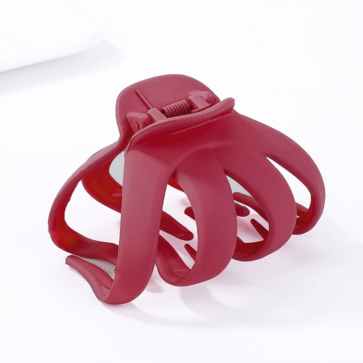 1pc koreanske solide butikk hårklør akryl hårnåler hårspenner hårspenner krabbe hårspenner hodeplagg til kvinner jenter hårtilbehør: 01