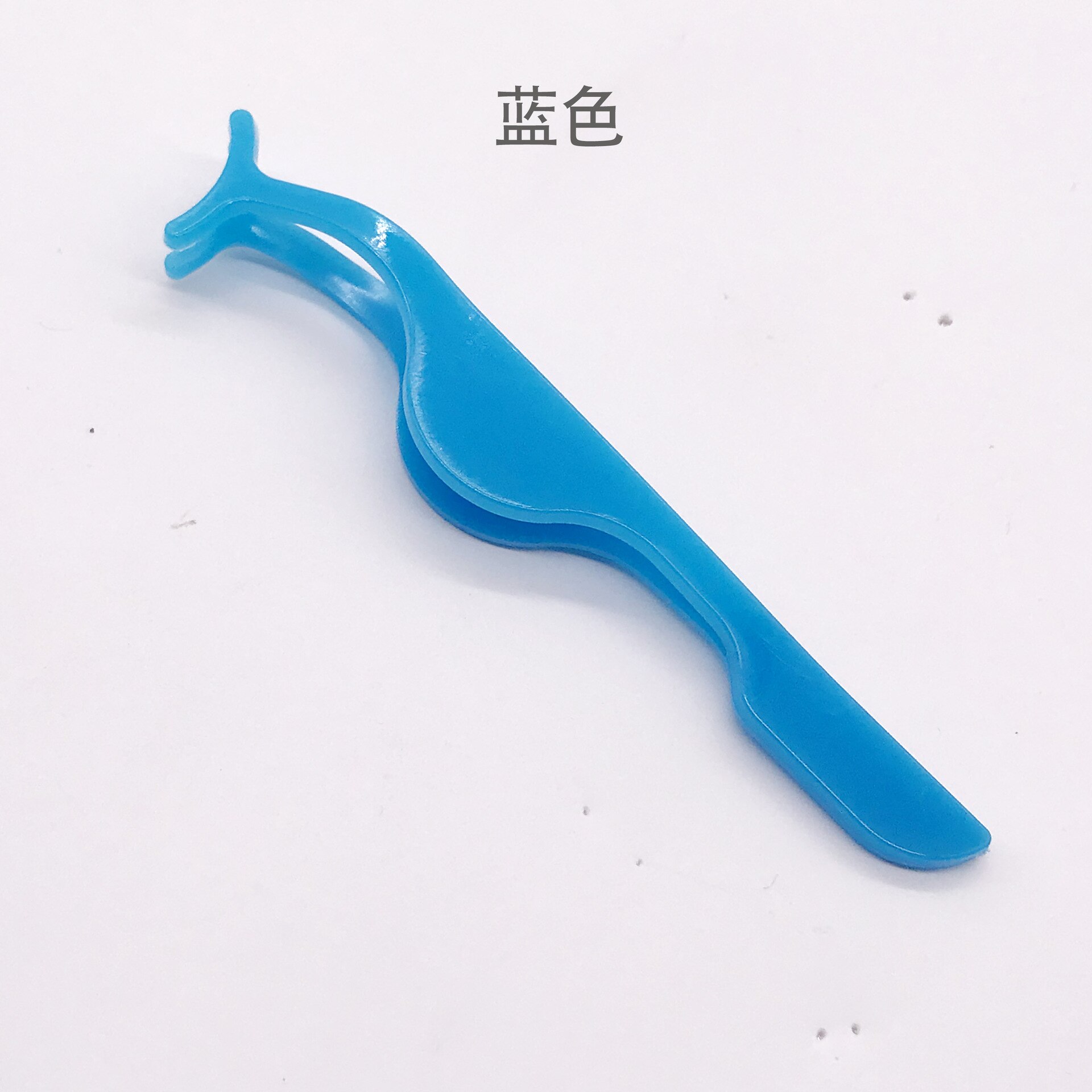 30 PCS False Eyelash Tweezers False Eyelashes Applicator Eyelash Extension Curler Nipper Auxiliary Clamp Makeup Forceps Tools: Blue