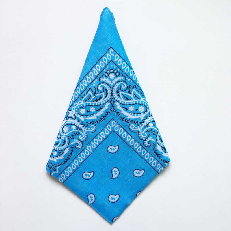 Unisex Katoen Bandana Sjaal Vierkante Bandana 55Cm * 55Cm Hoofddeksels Hip Hop Rock Meisjes Hoofddoek Hoofdbanden Haar accessoires: 13