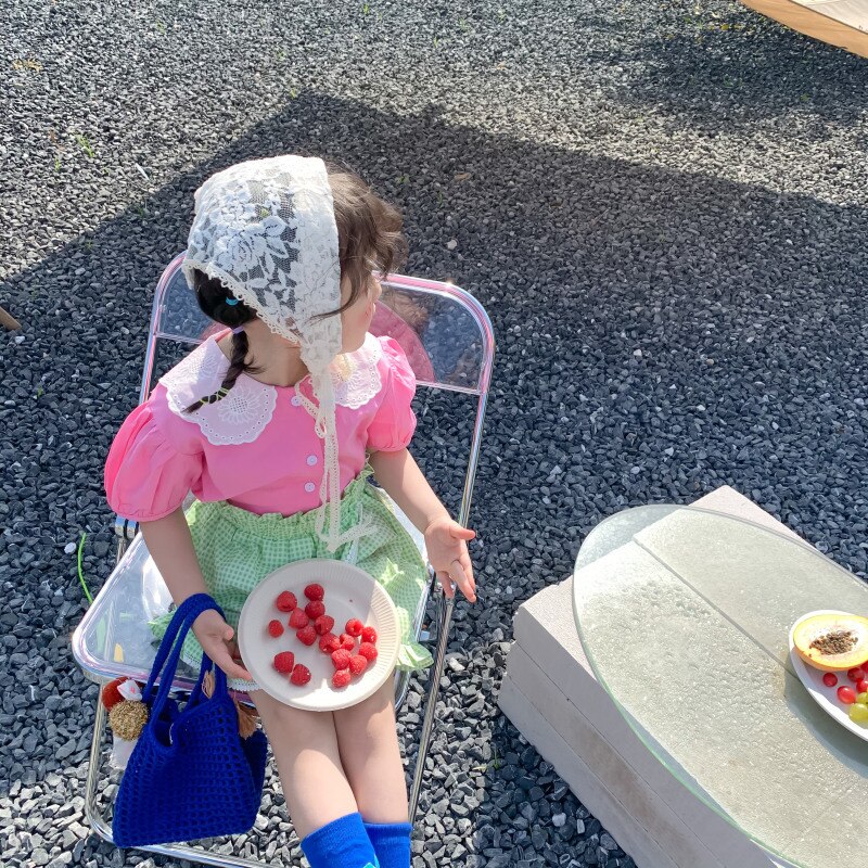 Milancel Zomer Meisjes Broek Koreaanse Mode Plaid Casual Kleding