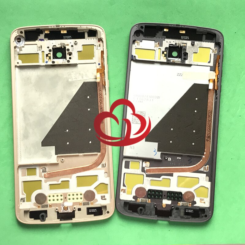 Batterie zurück coverBrand Neue Mitte Abdeckung Rahmen Gehäbenutzen + Batterie zurück abdeckung Ersatz Für Motorola Moto Z XT1650