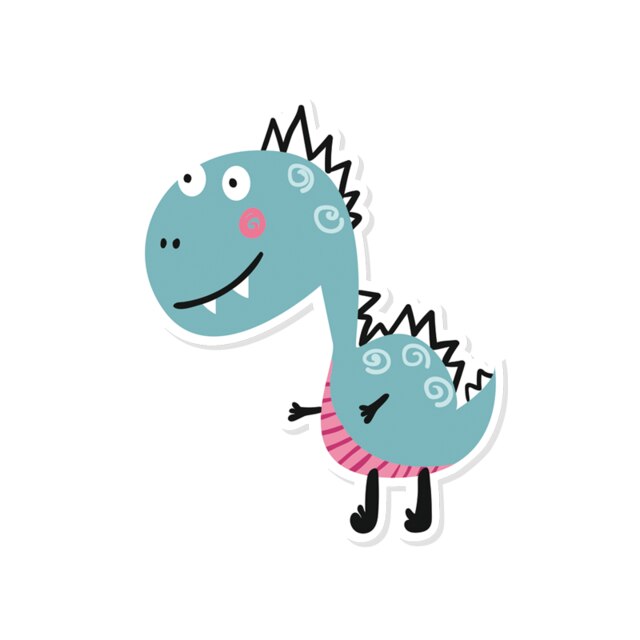Enfants belle Animal Lion mignon dinosaure icône 1 pièces Triceratops Figure transfert thermique fer sur les vêtements t-shirt autocollant bricolage mignon: VIOLET