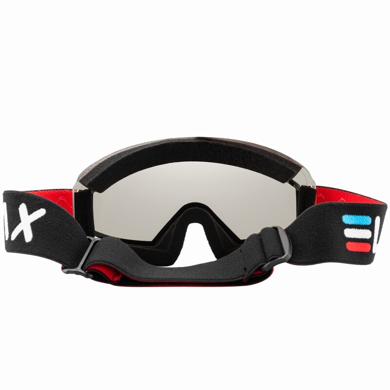 Elax nova marca dupla camada anti-nevoeiro óculos de esqui máscara de esqui óculos de neve snowboard googles homem mulher snowmobile eyewear